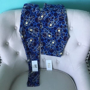 LuLaRoe Disney Minnie OS and L/XL Leggings Mommy & Me - Picture 1 of 2
