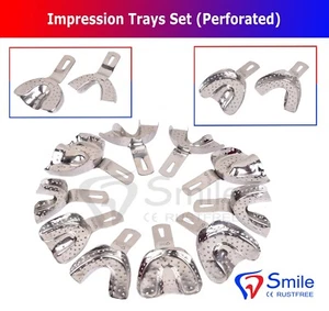 Ehricke Cubetas Impresión Dental (Juego De 10) XS.S.M.L.XL Superior/Baja Smile - Picture 1 of 8