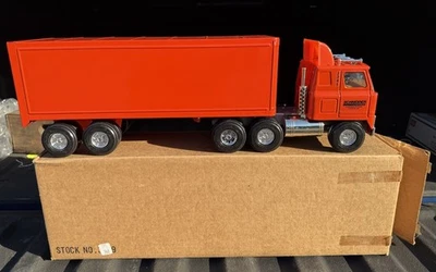 Semirremolque vintage ERTL International Schneider National Carrier #3868 Foto 1 de 4