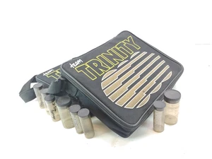 2x Vintage Style Team Trinity RC Battery / Motor Hauler Bags Zipper Tote Storage - Picture 1 of 7