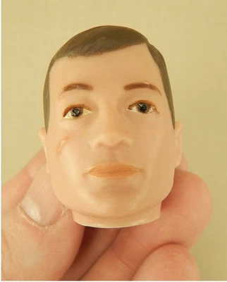 复古 1964 孩之宝特种部队可动人偶硬头棕色头发棕色眼睛完好 C9 — 第 1/4 张图片