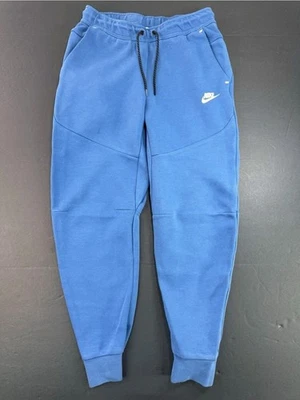 Nike Tech флис Windrunner бегунов брюки Marina синий XL X-большой CU4495-407 мужской - Изображение 1 из 4