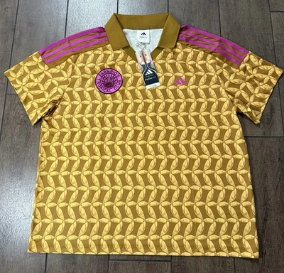 Camiseta de fútbol Adidas X Farm Rio's Tropical Club marrón multicolor JD6303 talla M Foto 1 de 4