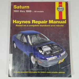 Haynes Repair Manual 87010 Saturn 1991 thru 1999 All Models - Picture 1 of 15