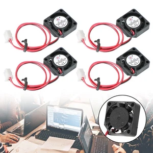 4x Brushless Refroidissement Ordinateur Fan 12V 0.06A 2006 20x20x6mm 2 Pin - Afbeelding 1 van 14