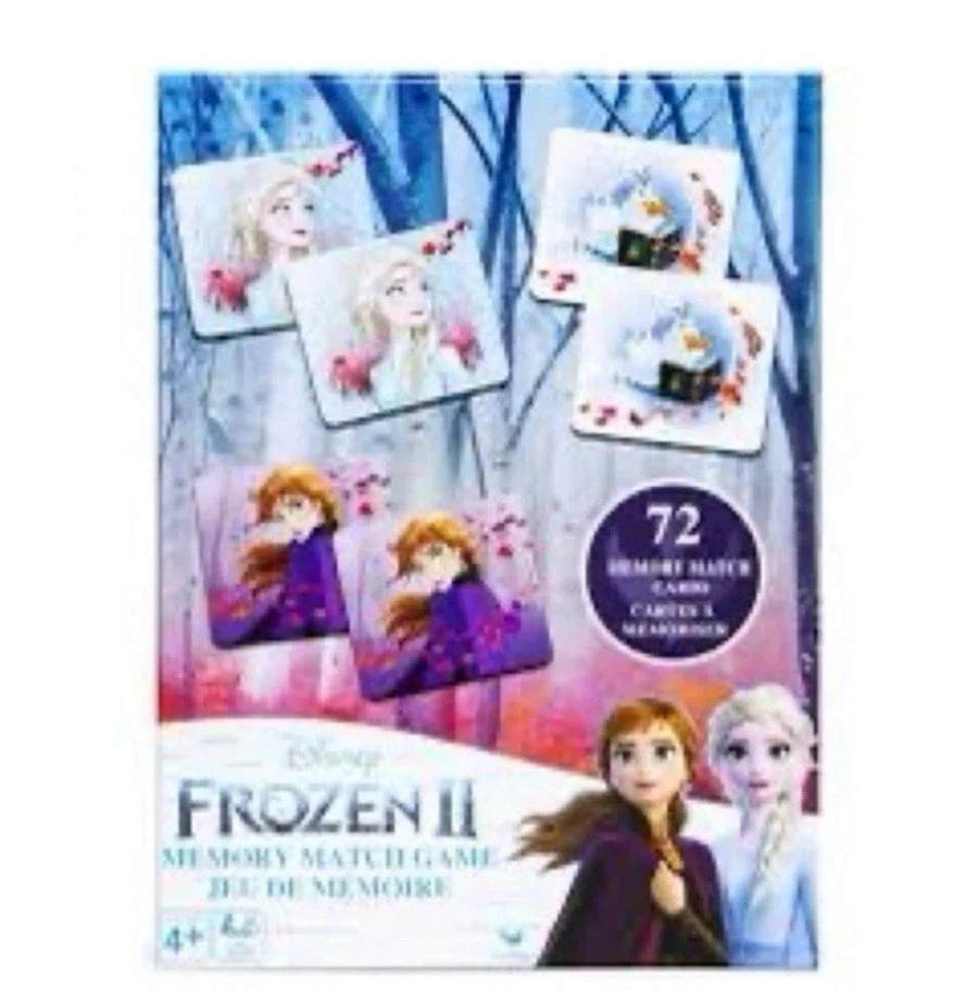 New Disney Frozen II Memory Match Game. Ages 3+ - Image 1 of 1