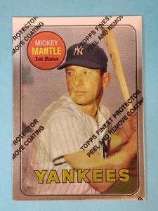 1996 Topps Finest Mickey Mantle Commemorative New York Yankees #19 ⚾ - Picture 1 of 2