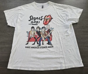 The Rolling Stones 2021 No Filter Concert Tour Mens Unisex T-shirt Size XXL - Picture 1 of 6