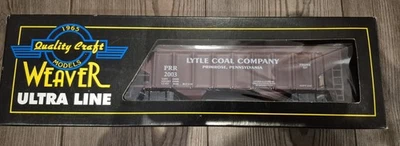 Weaver Minersville Lytle Coal PRR 2 Bay Offset Hopper. NIB. Free Shipping - Image 1 of 2