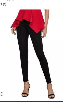 NUEVO CON ETIQUETAS BCBG MAXAZRIA Leggings Albañil Negros Elásticos Para Mujer’s Talla Mediana Foto 1 de 4