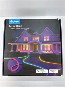 Govee Outdoor Neon Rope Lights 32.8Ft RGBIC | New Open Box - Picture 1 of 6