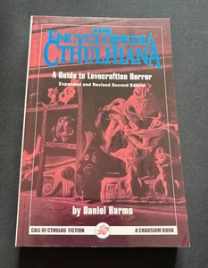 1998 Book THE ENCLYOPEDIA CTHULHIANA Expanded and Revised by Daniel Harms - Picture 1 of 7