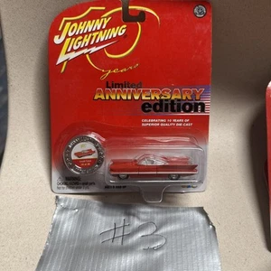 Johnny Lightning LINCOLN FUTURA Limited 10th Anniversary Edition Red 19 Of 20 - Picture 1 of 9