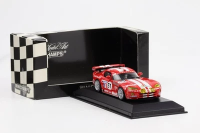 1:43 Minichamps Chrysler Viper GTS-R 7th le Mans 2000 Team Oreca #51 - Immagine 1 di 4
