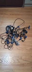 VGA Monitor Male to Male Extension Cable, 6ft - (Blue)Lof Of 11 - Picture 1 of 1