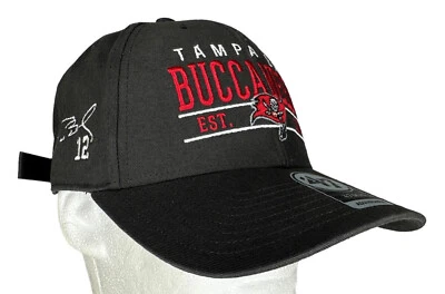 '47 NFL Tampa Bay Buccaneers Jugador Más Valioso Tom Brady Bordado Automático Correa Sombrero, *Raro Foto 1 de 4