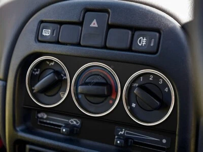 Anillos envolventes de panel de tablero calentador de aluminio pulido para Rover 200 25 1995-2000 Foto 1 de 4