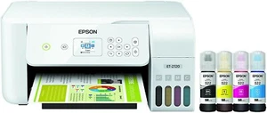 Nueva impresora color todo en uno supertanque Epson EcoTank ET-2720 (blanca) - Imagen 1 de 7