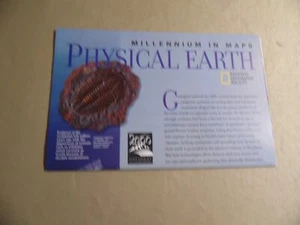 National Geographic Magazine Supplemental / Physical Earth / Circa March 1998 - Foto 1 di 2