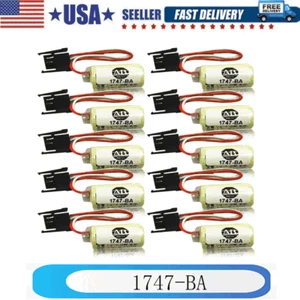 10pcs For sanyo FDK CR14250SE CR14250SE-R 1747-BA PLC Battery with 3P Plug 3V - Picture 1 of 7