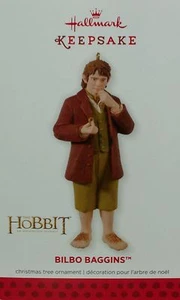 Hallmark Xmas Tree Holiday Bilbo Baggins Ornament The Hobbit Martin Freeman gift - Picture 1 of 1