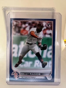 Serie Aggiornamento Topps 2022 - Heliot Ramos #US154 Royal Blue (RC) - Foto 1 di 2