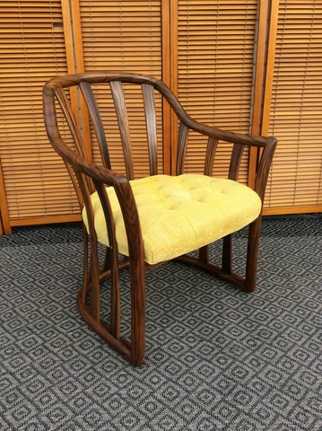 Vintage Edward Wormley Club Chair Rare Drexel Mid Century Modern Rosewood MCM Cover