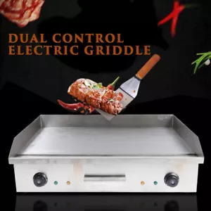 4400W Gastronomie Grillplatte Elektrische Bratplatte Griddleplatte Elektro 4400W - Bild 1 von 12