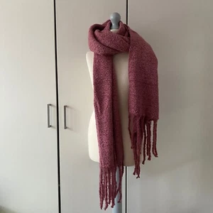Free People Shetland Recycled Fringe Scarf Misty - Picture 1 of 9