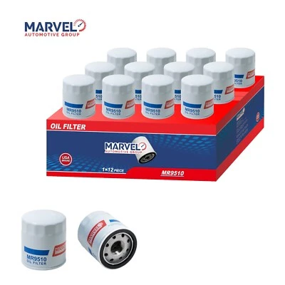 Marvel Synthetic Oil Filter MR9510 (55495105) for Chevy Silverado 2019-2024-12pc - Image 1 of 3