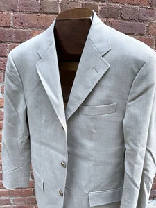 Salvatore Ferragamo RARE Alpaca Blend Unstructured Tan Sportcoat Italian 38R - Picture 1 of 12