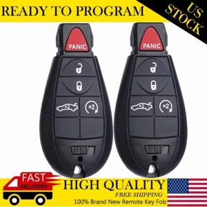 2 For 2008 2009 2010 2011 2012 2013 2014 Dodge Challenger Remote Key Fob IYZC01C - Picture 1 of 8