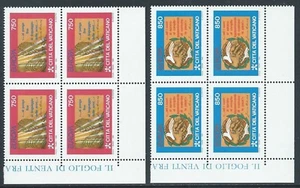 1995 VATICANO EUROPA QUARTINA MNH ** - Foto 1 di 1