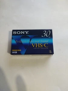 Camcorder Blank Tape Premium VHS-C 30 by Sony - Picture 1 of 4