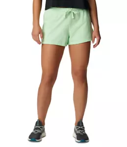 Pantalones cortos de felpa francesa de tiro medio Columbia para mujer Key West talla S - Imagen 1 de 2