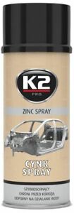 K2 Zinc High Temperature Galvanising Primer Spray Anti Corrosion Rust 400mL