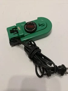 Vintage Portable Green Atashi Iron - cool mid-modern design dual 120-240V - - Picture 1 of 8