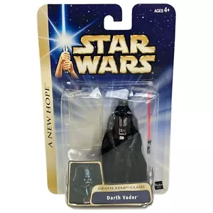 Star Wars A New Hope Darth Vader 3.75" Action Figure Death Star Clash 2004 New - Picture 1 of 6