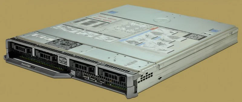 Dell PowerEdge M820 Blade Server 2x 6-Core E5-4607 2.2GHz 16GB Ram 2x 146GB HDD - Image 1 of 1