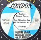 Jean-Claude Borelly Dolannes Melodie U.S. London Issue NM Inst. 45 7" Vinyl