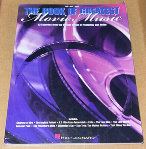 The Book of Greatest Movie Music : 43 Favorites From The Hottest Movies PB/GOOD - Picture 1 of 1