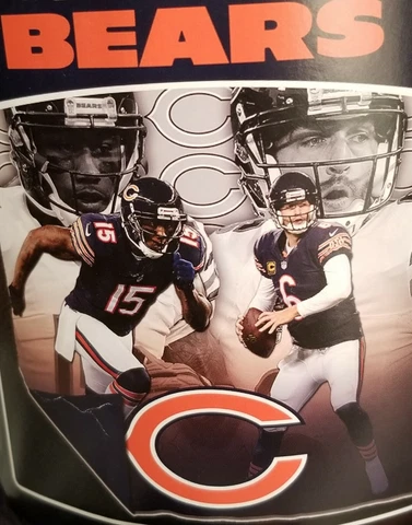 Chicago Bears Blanket Fleece Throw 50" x 60" Cover
