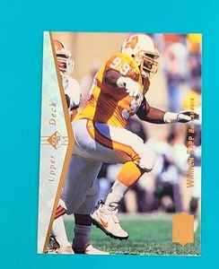 1995 SP RC #99 Warren Sapp Tampa Bay Buccaneers FOOTBALL Card W9 - Picture 1 of 2