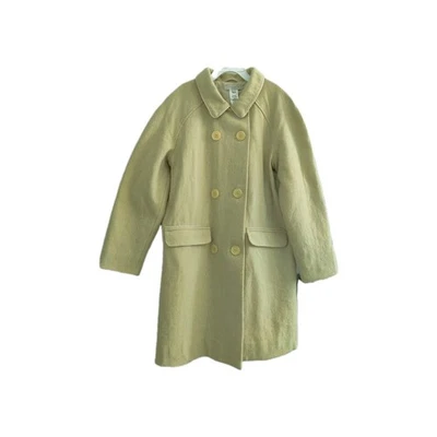 Abrigo de lana caramelo bebé y niño London Like Bonpoint niñas talla 12 usado en excelente estado Foto 1 de 4