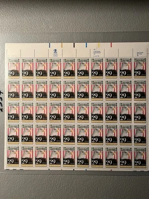 Scott 2534- US Savings Bonds Bald Eagle 29c Full Sheet Of 50 MNH OG - Image 1 of 2