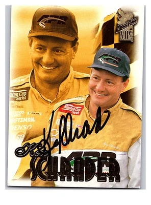 1999 Press Pass VIP - Ken Schrader #22 Signed Autograph Auto - Image 1 of 2