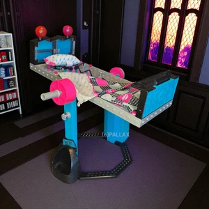 MONSTER HIGH V2953 FRANKIE STEIN`S MIRROR BED / MATTEL 2011 - Picture 1 of 2