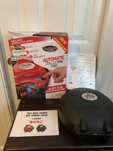 Grillbot Automatic Grill Cleaning Robot Black With Case - Picture 1 of 14
