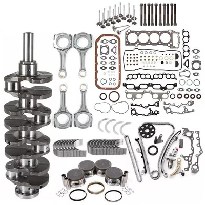 3RZ-FE 2.7L Engine Rebuild Overhaul Kit Crankshaft Rods Timing Fit Toyota Tacoma - Image 1 of 4