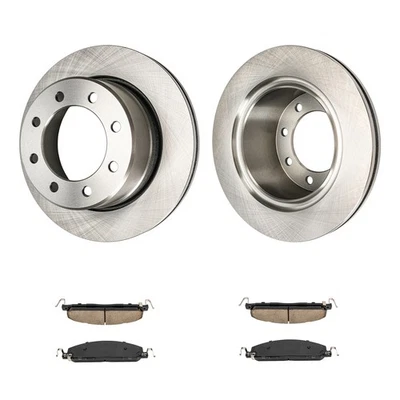 Комплект задних вентилируемых тормозных дисков колодки для 11-18 Ram 2500 3500 09-10 Dodge Ram 2500 - Изображение 1 из 4